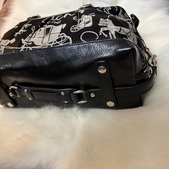 Coach Ashley Horse and Carriage Satchel! K1094-F15540   $389.00 Clearing Out! - Picture 3 of 4